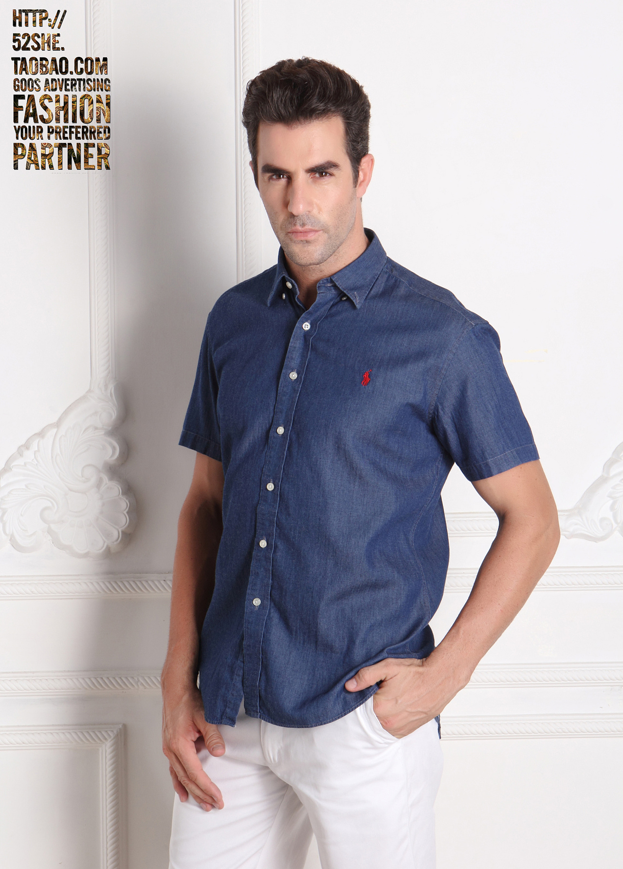 淘寶服裝平鋪拍攝男裝短袖T恤襯衫襯衣攝影服務 掛拍產(chǎn)品網(wǎng)拍 外籍男模T恤外套夾克正裝拍攝攝影