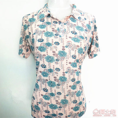 【千依服飾中老年女裝短袖t恤大碼女短袖翻領冰絲上衣地攤貨源熱賣媽媽裝W1658】深圳市寶安區(qū)新安千依服飾加工廠 - 產(chǎn)品庫